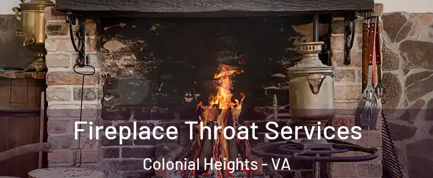  Fireplace Throat Services Colonial Heights - VA
