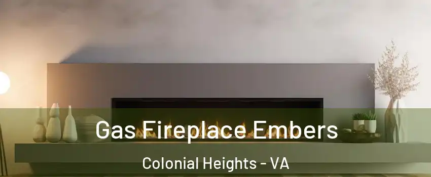  Gas Fireplace Embers Colonial Heights - VA