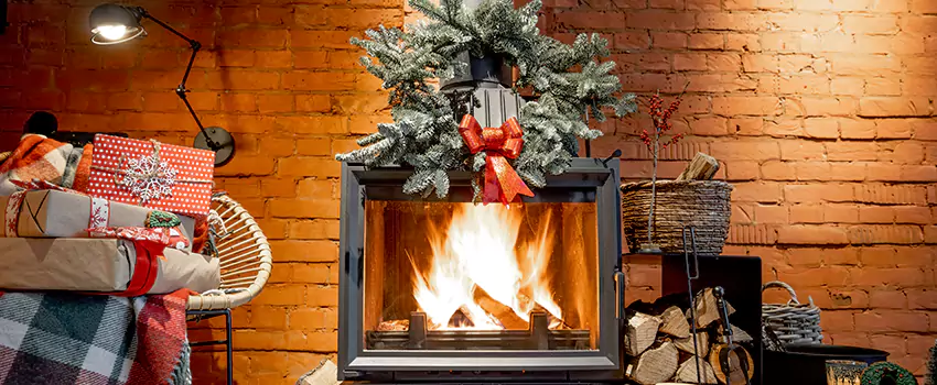 Travis Industries Linear Gas Fireplace Installation in Colonial Heights, Virginia