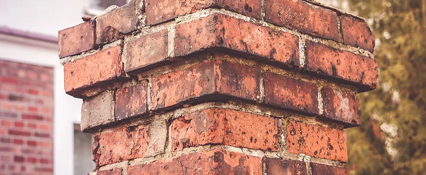 Cracked Chimney Bricks Repair Cost in Colonial Heights, Virginia