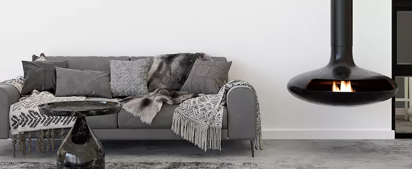 Circular Hanging Fireplace Installation Services in Colonial Heights, VA